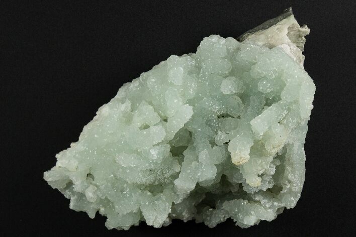 Sparkly Prehnite Pseudomorph After Laumontite - India #343208
